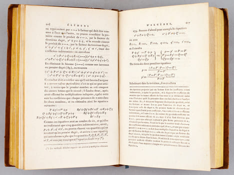 Elémens d'Algèbre, à l'usage de l'Ecole Centrale des Quatre-Nations [ Avec : ] Complément des élémens d'Algèbre à l'usage de l'Ecole Centrale des ...