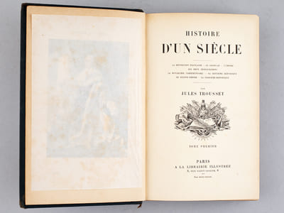 Histoire d'un Siècle (12 Tomes - Complet) La Révolution Française - Le Consulat - L'Empire - Les Deux Restaurations - La Monarchie Parlementaire - La Deuxième République - Le Second Empire - La Troisième République [ Edition originale ] Tome I : 1789-1791 ; II : 1791-1793 ; III : 1793-1799 ; IV : 1799-1807 ; V : 1807-1813 ; VI : 1813-1815 ; VII : 1815-1830 ; VIII : 1838-1848 ; IX : 1848-1852 ; X : 1852-1870 ; XI : 1870-1873 ; XII : 1873-1892