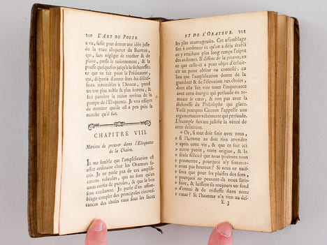 L'Art du Poëte et de l'Orateur, Nouvelle Rhétorique à l'usage des Collèges, Précédé d'un Essai d'Education. Anonyme ; [ PAPON, Jean-Pierre ]