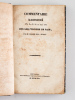 Commentaire raisonné de la loi du 25 mai 1838 sur les Justices de Paix [Edition originale ]. MASSON FILS