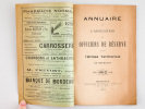 Annuaire de l'Association des Officiers de réserve et de l'Armée Territoriale de Bordeaux arrêté au 23 mai 1912. Collectif ; Association des Officiers ...