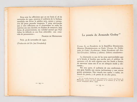 Quatre Nocturnes traduits par Armand Godoy [ Livre dédicacé par l'auteur ] [ Avec : ] Armando Godoy, Poeta Frances. El hombre - Ritmismo - Musicismo - ...