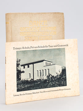 Trümpy-Schule, Private Schule für Tanz und Gymnastik [We join : ] Dante göttliche Komödie Ubertragungen von Stefan George [ Signed by Vera Skoronel : ...