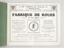 Fabrique de Roues en tous genres : Roues bois "Connolly", roues bois "Boulanger", roues J.H. (pneus & pleins), roues "Dreadnought", transformation de ...