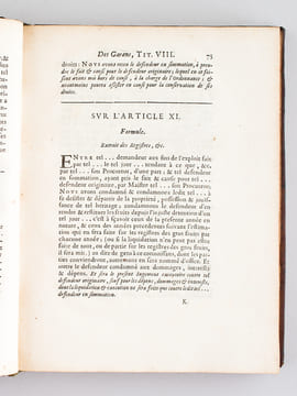Formules d'Actes et de Procédures pour l'Exécution de l'Ordonnance de Louis XIV. Roy de France & de Navarre, donnée à Saint Germain en Laye au mois ...