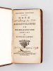 Christophori Christophori Sandii Notae Animadversiones in Gerardi Joannis Vossii. Libro Tres de Historicis Latinis [ Edition originale - First Edition ...