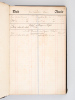 Grand Livre de caisse et Grand Livre Clients de Louis Loyet [ Propriétaire à Barsac (Gironde), Château de Camperos ] Années 1895- 1910. LOYET, Louis