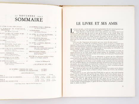 Le Livre et ses Amis. Revue mensuelle de l'art du Livre (18 Numéros - Complet). Collectif ; MASSONET, Paul