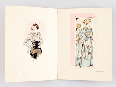 [ Brochure publicitaire ] Messieurs Martial & Armand vous présentent leurs respectueux hommages et sollicitent l'honneur de votre visite 13 rue de la Paix - 10 Place Vendôme - 125 New Bond Street