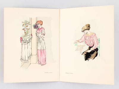 [ Brochure publicitaire ] Messieurs Martial & Armand vous présentent leurs respectueux hommages et sollicitent l'honneur de votre visite 13 rue de la Paix - 10 Place Vendôme - 125 New Bond Street