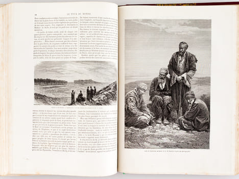 Le Tour du Monde. Nouveau Journal des Voyages [ Année 1867 Complète - Exemplaire sur Papier de Chine ] [ Contient notamment : ] Voyage à l'Albert ...