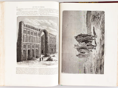 Le Tour du Monde. Nouveau Journal des Voyages [ Année 1867 Complète - Exemplaire sur Papier de Chine ] [ Contient notamment : ] Voyage à l'Albert ...