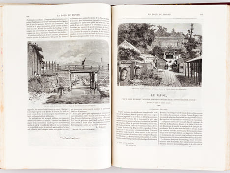 Le Tour du Monde. Nouveau Journal des Voyages [ Année 1867 Complète - Exemplaire sur Papier de Chine ] [ Contient notamment : ] Voyage à l'Albert ...