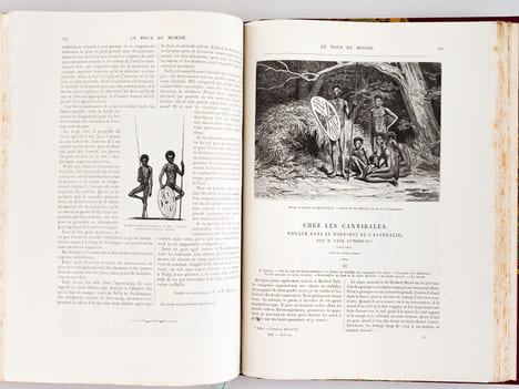 Le Tour du Monde. Nouveau Journal des Voyages [ Année 1888 Complète - Exemplaire sur Papier de Chine ] [ Contient notamment : ] A Suse. 1884-1886. ...