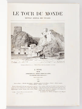 Le Tour du Monde. Nouveau Journal des Voyages [ Année 1888 Complète - Exemplaire sur Papier de Chine ] [ Contient notamment : ] A Suse. 1884-1886. ...
