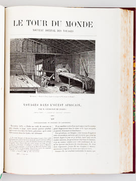Le Tour du Monde. Nouveau Journal des Voyages [ Année 1888 Complète - Exemplaire sur Papier de Chine ] [ Contient notamment : ] A Suse. 1884-1886. ...