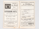 Le Kursaal. Paris 7 Avenue de Clichy. Programme du 9 au 15 Mai 1913 [ 11 mai 1913 ]. Collectif