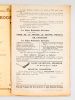 Neuvième Fête de la Ligue Nationale Aérienne sous la Présidence de M. Georges Trouillot. Grand Amphithéâtre de la Sorbonne Samedi 5 avril 1913 [ ...