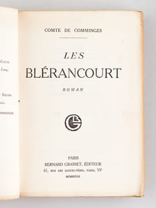 Les Blérancourt [ Edition originale ]