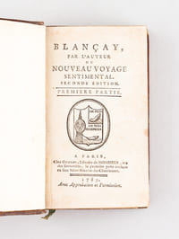 Blançay, par l'Auteur du Nouveau Voyage Sentimental (2 Parties - Complet)