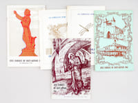 La Libellule d'Or. Jeux Floraux du Haut-Agenais [ Lot de 5 numéros dont 3 dédicacés par l'auteur Années 1960 - 1962 - 1963 - 1964 - 1966 ]