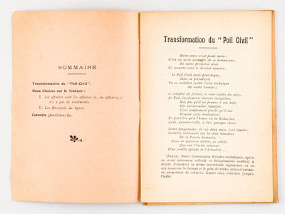Le Poil Civil. Organe hebdomadaire de quelques immobilisés plus ou moins chevelus [ Lot de 10 numéros : n° 6 du 13 mai 1915 , 7, 8, 9, 10, 11, 12, 13, 14, 15 du 15 juillet 1915 ] 