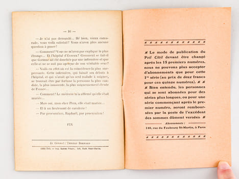 Le Poil Civil. Organe hebdomadaire de quelques immobilisés plus ou moins chevelus [ Lot de 10 numéros : n° 6 du 13 mai 1915 , 7, 8, 9, 10, 11, 12, 13, ...