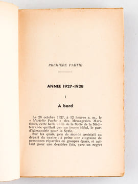 Souvenirs d'Orient. La vie d'étudiant en Syrie (scènes vécues). DAHAN, Robert