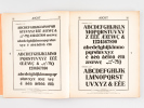 Album d'Alphabets pour la pratique du Croquis-Calque. Edité spécialement pour le Manuel français de Typographie moderne de F. Thibaudeau. LA FONDERIE ...