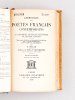 Anthologie des Poètes Français Contemporains. Le Parnasse et les Ecoles postérieures au Parnasse (1866-1929) (3 Tomes - Complet) Tome 1 : Les ...