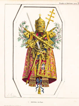 Recueil de Trophées et attributs allégoriques pour les Sciences, les Arts, la Mythologie et la Religion [ Contient également : Recueil de Trophées ...