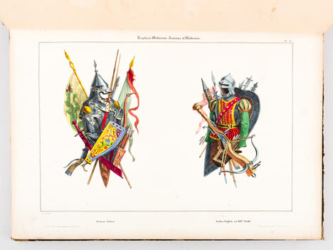 Recueil de Trophées et attributs allégoriques pour les Sciences, les Arts, la Mythologie et la Religion [ Contient également : Recueil de Trophées ...