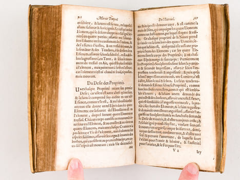 De Signaturarerum c'est à dire De la Signature de Toutes Choses, comment l'intérieur est marqué par l'Extérieur. Vray Miroir Temporel de l'Eternité [ ...