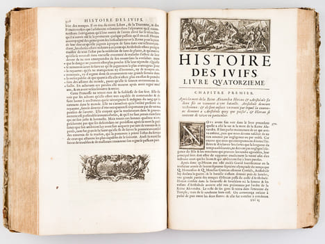Histoire des Juifs écrite par Flavius Joseph Sous le Titre de Antiquites Judaiques [ Histoire des Iufs ecrite par Flavius Ioseph Sous le Titre de ...