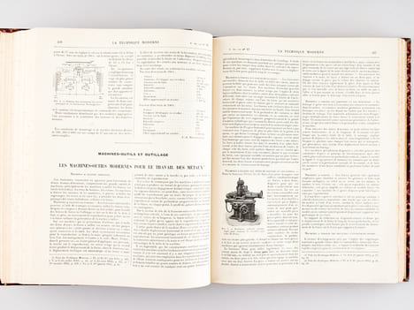 La Technique Moderne. Revue mensuelle illustrée des Sciences appliquées à l'Industrie, au Commerce et à l'Agriculture. Tomes VI et VII (Année 1913 ...