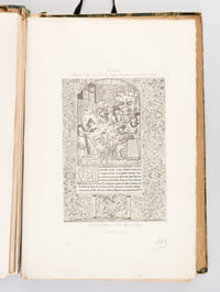 Monuments Français inédits pour servir à l'Histoire des Arts depuis le VIe siècle jusqu'au Commencement du XVIIe. Tome Second [ Edition originale ] Choix de Costumes civils et Militaires, d'armes, armures, instruments de musique, meubles de toute espèce, et de Décorations intérieures et extérieures des Maisons.