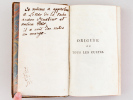 Origine de Tous les Cultes (12 Tomes et Atlas - "Planches de l'Origine de Tous les Cultes" - Complet) [ Exemplaire annoté par Lenoir de La Roche ]. ...