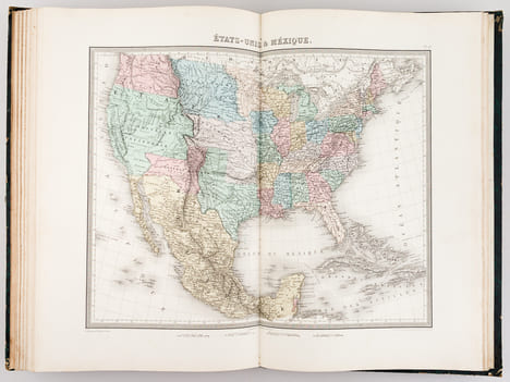 Atlas Universel de Géographie ancienne et moderne. TARDIEU, Ambroise ; VUILLEMIN, A.