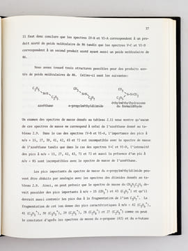 Etude de la décomposition thermique de l'Azométhane. Thèse présentée à l'Ecole des Gradués de l'Université Laval pour l'obtention du grade de Docteur ...
