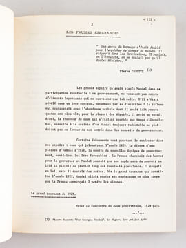 Georges Mandel. Un clémenciste d'une guerre à l'autre. Mémoire soutenu le 18 Mai 1968 [ On joint : ] Georges Mandel, un clémenciste en Gironde [ Livre ...