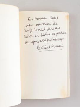 Georges Mandel. Un clémenciste d'une guerre à l'autre. Mémoire soutenu le 18 Mai 1968 [ On joint : ] Georges Mandel, un clémenciste en Gironde [ Livre ...