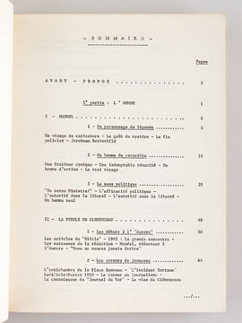 Georges Mandel. Un clémenciste d'une guerre à l'autre. Mémoire soutenu le 18 Mai 1968 [ On joint : ] Georges Mandel, un clémenciste en Gironde [ Livre ...