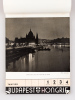 Budapest 1936 Calendrier pour l'année 1936.. Bureau Municipal de Tourisme