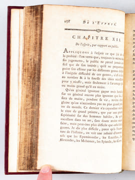 Oeuvres complettes (4 Tomes - Complet) Tomes I et II : De l'Esprit [ Suivi de ] Le Bonheur, Poëme en six Chants, avec des Fragments de quelques ...