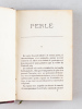 Perle [ Edition originale ]. STENNE, Georges ; [ SCHORNSTEIN, David ]