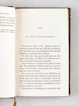 Mémoires d'une Institutrice [ Edition originale ]. DE VARS, Emilie