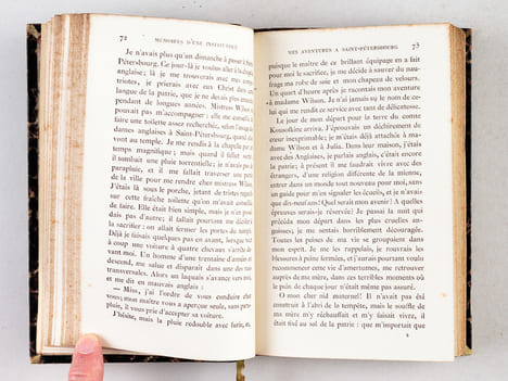Mémoires d'une Institutrice [ Edition originale ]. DE VARS, Emilie