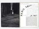 Paris de Nuit. 60 photos inédites de Brassaï [ Edition originale - Livre dédicacé par Paul Morand à Henri de Régnier ]. MORAND, Paul ; BRASSAI