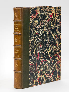 [ 4 titres reliés en un volume ] Theuriet : L'Oncle Scipion. Illustrations de Lobel Riche - Amour d'automne. Illustrations de P. Kauffmann - Gyp : Le ...