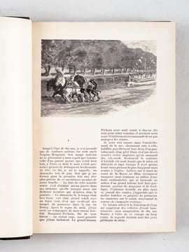 [ 4 titres reliés en un volume ] Theuriet : L'Oncle Scipion. Illustrations de Lobel Riche - Amour d'automne. Illustrations de P. Kauffmann - Gyp : Le ...
